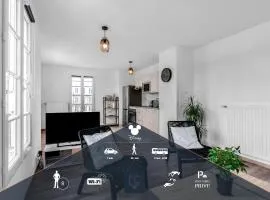 Disneyland-Paris 8pers,Parking, borne recharge VE, Wifi