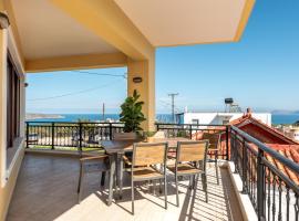 Sunlit sea view apartments、スタロスのホテル