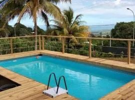 Villa moderne avec piscine à Sainte-Rose, 160 m²