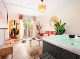 Oasis Cachée - Jacuzzi et cinéma, hotel a Toulouse