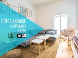 Le Cosy & Reposant, 3 étoiles, 6p, 7 min Océan & Plage,