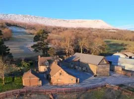 White Haywood Barn