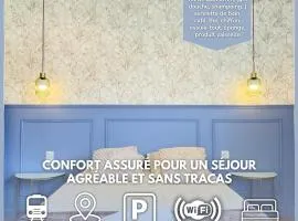 Le Cobalt - Parking Gratuit, Unique & Central