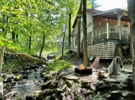 Le 14 Chalets Howard - Spa-Shower-Hammock-Bromont