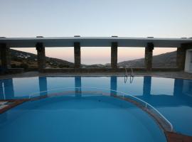 Perla Pool Hotel Andros, hotel con pileta en M&eacute;nites