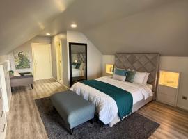 Studio privado com vista mar e montanha