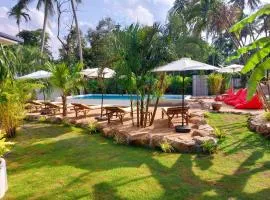 Leelawadee Bungalow and Restaurant、メナムのバンガロー