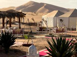 Horaz Camp, luxusní stan v destinaci Merzouga