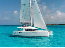 Cabin in a Catamaran, boat in Pula