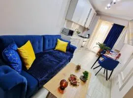 Deluxe Blue Apartment near Palas Mall