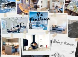 Unique Penthouse with Gallery and Mountain View, ξενοδοχείο σε Kandersteg