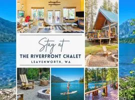 Riverfront Chalet Near Skiing, Lakes, Mtns & Leavenworth