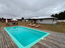 Casa en parcela de agrado, hotel v destinaci Huiscapi
