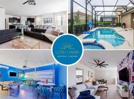 7 Beds, Resort Water Park and Sport Courts, Pool and Jacuzzi, BBQ, Game Rooms