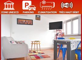 Je jazz les couleurs à Albi - Centre Unesco - Parking - Climatisation - Animaux acceptés, hotel in Albi