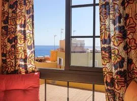 Große Dachwohnung mit Blick auf das Meer