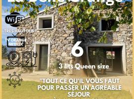 La belle grange, vakantiehuis in Arnave