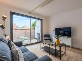 Maisonette 2 chambres avec cour, proche tram