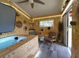 L'Escale Sud Gironde - Séjour romantique avec jacuzzi privatif et petit-déjeuner - Piscine - Options massage, traiteur et brunch