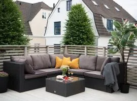 Spacious apt, Big roof terrace, Free parking