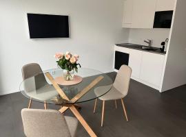 Neues 2 Zimmer Studio am Fusse des Niesen am Thunersee, hotel v destinaci Aeschi bei Spiez