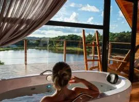 Cabana Água - Hidro, Café da Manhã, Vista para o lago