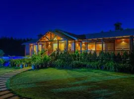 ELIVAAS Riveira Hills - 3 BHK Wooden Cottage with Lush Garden, Pvt Pool