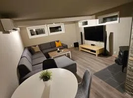 Basement apartment at Melhus, Gimse