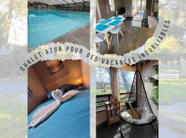 Chalet familial entre lac et fôret, hotel a Azur