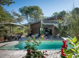 Arcachon-Moulleau Belle villa avec piscine et jardin privés