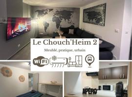 New F2 Le Chouch'heim 2 superficie 50 m2 cosy et renové 2025, hotel em Hoenheim