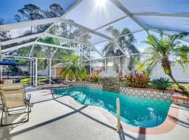 Private Outdoor Oasis Luxe Palm Coast Retreat