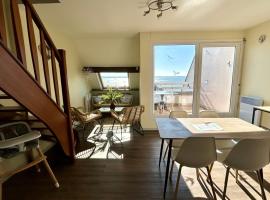 Plein Sud, appartement vue baie, acc&egrave;s direct plage