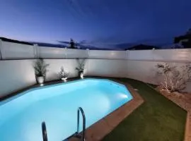 Logement indépendant "Les Coquelicots", terrasse proche des plages et Montpellier