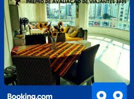Confortável apartamento na praia