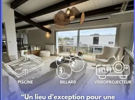 La Villa - Piscine - Billard