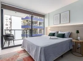 Apt Aconchegante | Piscina, Sauna e Metrô 350m