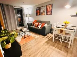 Entire 2BR City Centre Skyline apartment with parking