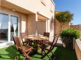 Pavillon 3 pièces avec vue mer, piscine et terrasse, animaux admis - FR-1-409-278