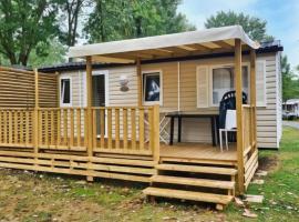 Mobil-home TV 3Ch 6Pers La Tranche-sur-Mer 430S O'Gliss park, camping en Angles