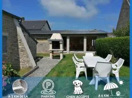 L Ancre Maison séjour spacieux lumineux avec jardin et extérieur aménagé terrain de petanque proche Omaha beach, Grandcamp Maisy et pointe du Hoc