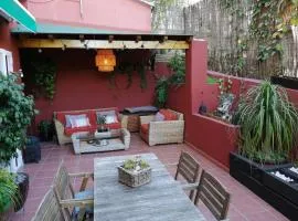 MALAGA DUPLEX w BIG TERRACE next to the beach