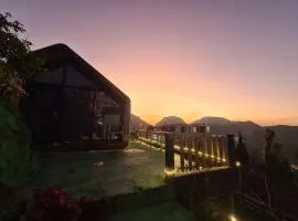 cabin view gunung