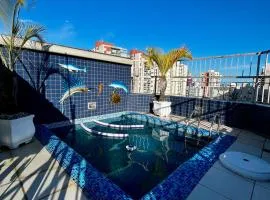 Cobertura com Piscina e Churrasqueira Privativa