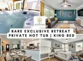 Rare Exclusive Retreat Private Hot Tub King Bed