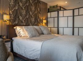 BnB bergelen、ウェフェルヘムのホットタブ付きホテル