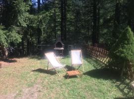 Cozy apartment with private garden, 2 bedrooms, hotel en Sauze d'Oulx