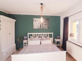 Ferienwohnung Pension Reimann Zwethau, hotel v destinaci Zwethau