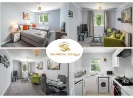 Crawley 1-Bedroom near Gatwick Airport with Free Parking