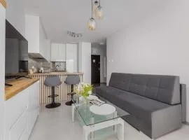 Nowoczesny Apartament w Gliwicach z Umeblowanym Balkonem by Noclegi Renters